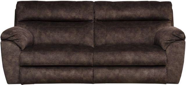 Catnapper® Sedona Mocha Power Headrest with Lumbar Power Lay Flat Reclining Sofa-0