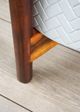 Le Present Century Chevron Grey 18" Planter-3