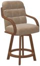 Chromcraft Customizable Ryland Counter Height Swivel Dining Stool-0