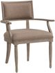 A.R.T. Furniture® Reforma Tapenade/Wheat Upholstered Dining Arm Chair-0