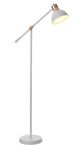 StyleCraft Copper/White Floor Lamp-1