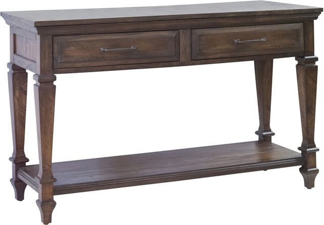 Coaster® Whitfield Weathered Burnish Brown Storage Sofa Table-0