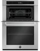 Bertazzoni Professional Series 30'' Stainless Steel Oven/Micro Combo Electric Wall Oven with Self-Clean -1