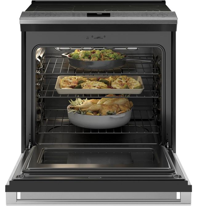 Café™ 30" Platinum Slide-In Electric Range-2