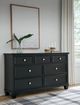 Signature Design by Ashley® Lanolee 3-Piece Black King Bedroom Set-4