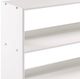 Donco Kids Louver White Youth Bookcase-2