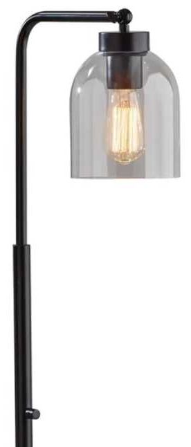 Adesso® Bristol Brown Floor Lamp-1