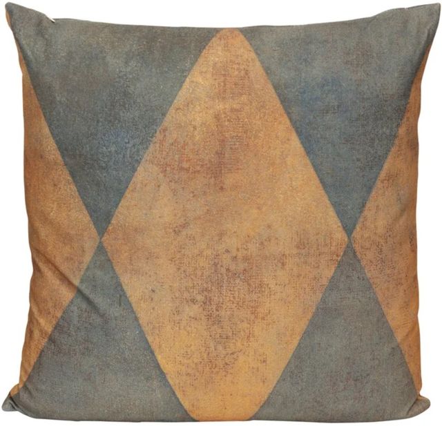 Stylecraft Norman Wyatt Home Brown/Gray Designer Pillow-0