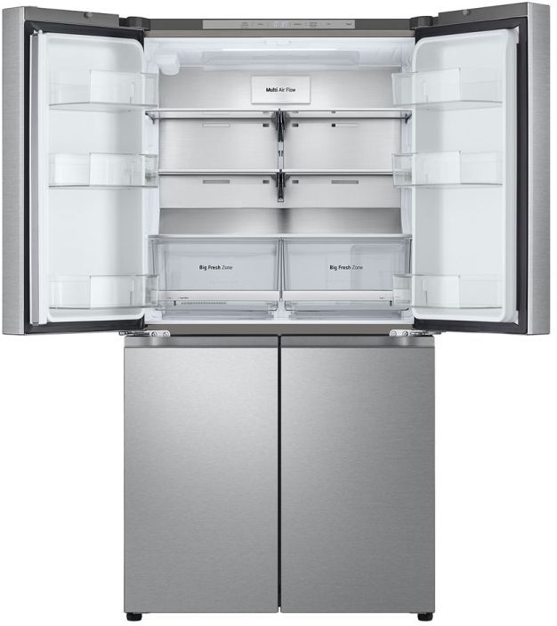 LG 36 in. 23.6 Cu. Ft. Stainless Steel Counter Depth French Door Refrigerator-2