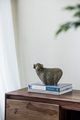 A & B Home Gold Ram Figurine-4