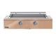 Caliber™ Rockwell Social 48" Champagne Built-In Liquid Propane Outdoor Griddle with Stainless Steel Hardware-0
