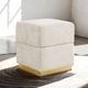 Furniture of America® Krysten Beige Storage Stool-1