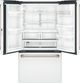 Café™ 3" 23.1 Cu. Ft. Matte White Counter Depth French Door Refrigerator-2