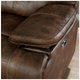 Furniture of America® Chantoise Brown Power Motion Sofa-2