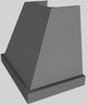 Vent-A-Hood® Designer Series 36" Gunsmoke Wall Mounted Range Hood-4