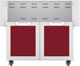 Hestan® 36" Outdoor Double Door Tower Cart-Tin Roof-0