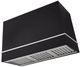 AGA Loge 48" Matte Black Wall Mounted Range Hood  with Polished Chrome Trim-0