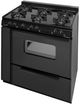 Premier 36" Black Pro Style Gas Range-4