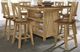 Liberty Furniture Lindsey Farm 7-Piece Brown/Natural Gathering Dining Table Set-0