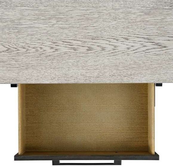 Elements International Axel Espresso/Light Gray Server-4
