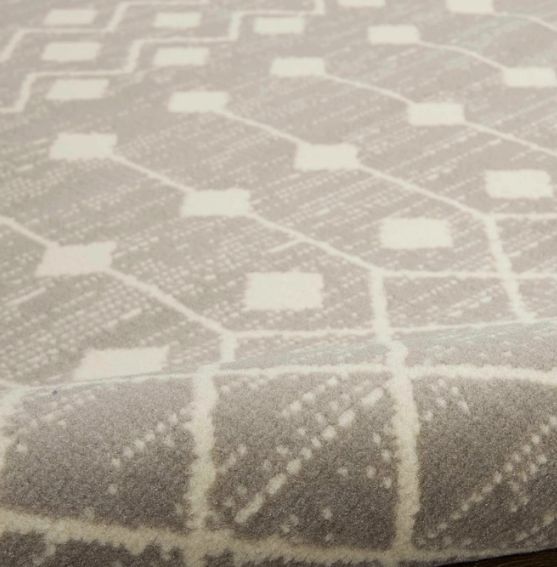 Nourison Home™ Grafix Gray 5'x7' Style 4 Area Rug-4