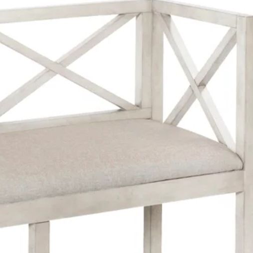 StyleCraft Ocean Wave Wooden Bench-1
