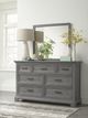 John Thomas Furniture® Summit Heather Gray Dresser-1