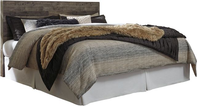 Benchcraft® Derekson Multi Gray King Panel Headboard-1