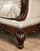 Furniture of America® Veracruz Beige/Dark Cherry Loveseat-5