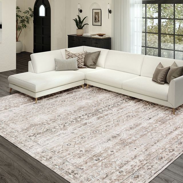 Dalyn™ Rug Company Rhodes Taupe 5'x8' Style 6 Area Rug-4