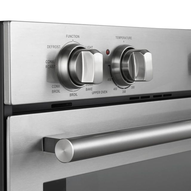 FORNO® Vomero 30" Stainless Steel Double Electric Wall Oven-2