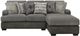 Emerald Home Berlin 2-Piece Gray Right-Arm Facing Sectional and Chaise-2