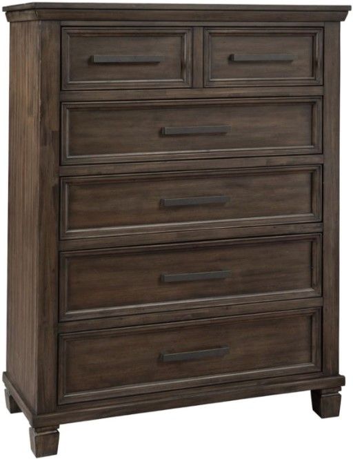Signature Design by Ashley® Johurst 5-Piece Grayish Brown King Storage Panel Bed Set-4