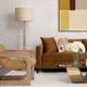 Dovetail Furniture Charlene Natural Floor Lamp-1