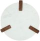 Signature Design by Ashley® Isanti White End Table with Brown Base-2