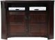 American Heartland Manufacturing Poplar Tall Corner TV Stand-0