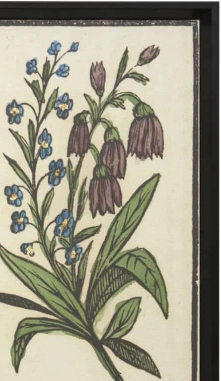 Stylecraft Vintage Floral II Wall Art-1
