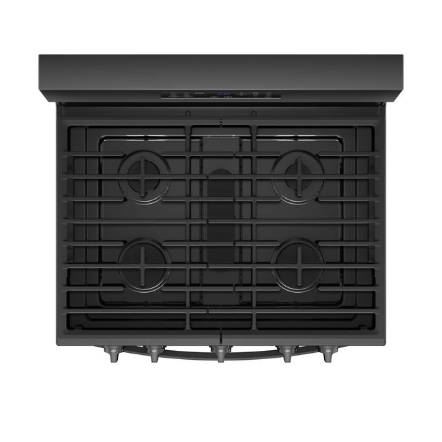 Whirlpool® 30" Freestanding Gas Range-Black-3
