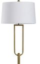StyleCraft Dann Foley Lifestyle Polished Brass Floor Lamp-1