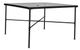 Sunset West Provence Glass Top/Metal Outdoor Dining Table with Century Pewter Frame-0