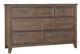 Vaughan-Bassett Woodbridge Dark Cashmere 7-Drawer Dresser-0