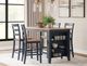Signature Design by Ashley® Gesthaven Blue/Natural Barstool-5