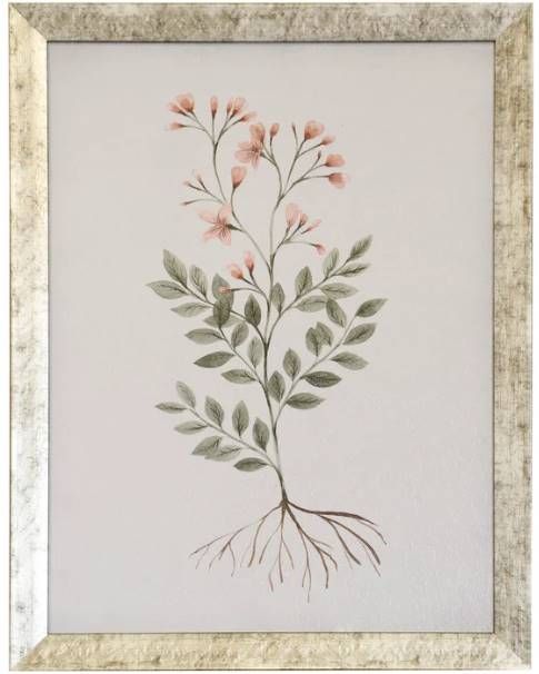Stylecraft Gray/Light Gray/Light Red Wall Art-0