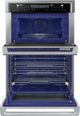 Samsung 30" Stainless Steel Oven/Microwave Combo Electric Wall Oven-1