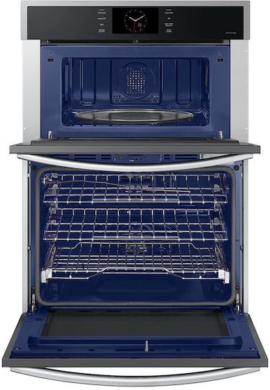 Samsung 30" Stainless Steel Oven/Microwave Combination Electric Wall Oven-3