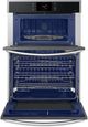 Samsung 30" Stainless Steel Oven/Microwave Combination Electric Wall Oven-2