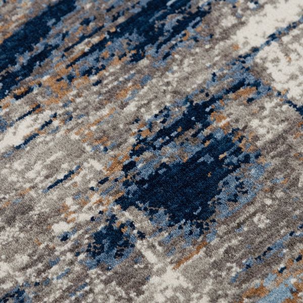 Rizzy Home Anatolia Blue 5'x8' Rectangular Rug-3