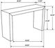 Coaster® Odilia Auburn Sofa Table-4