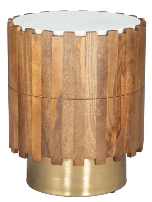 Zuo® Modern Bombay Natural SideTable-0