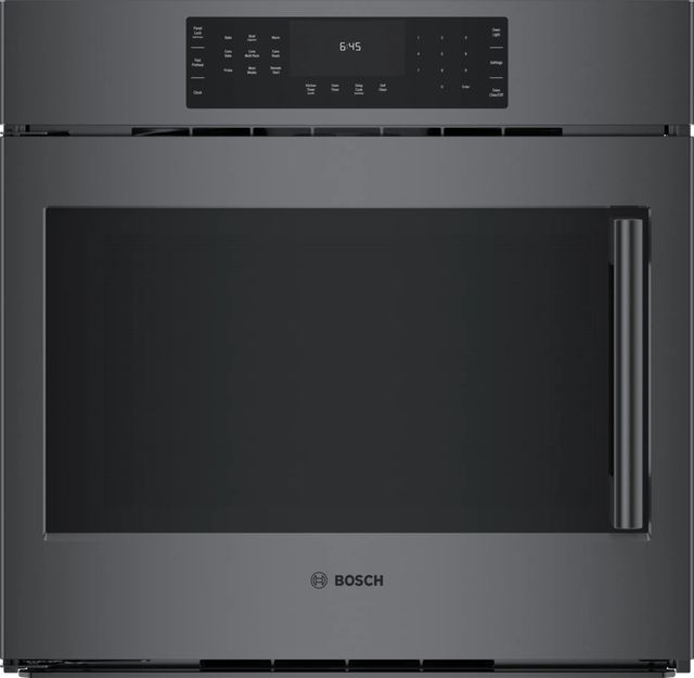 Bosch® 800 Series 30" Black Stainless Steel Left-Hand Single Electric Wall Oven-0